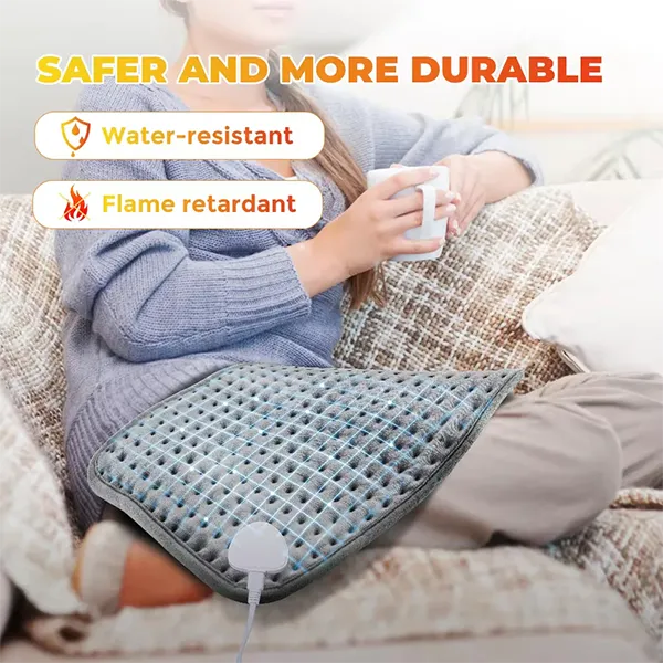 HuniPad Heating Pad – 9 Heat Settings, Dry & Moist Heat, Auto-Off, Machine Washable, FSA/HSA Eligible
