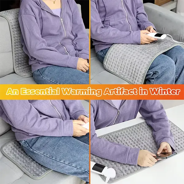 HuniPad Heating Pad – 9 Heat Settings, Dry & Moist Heat, Auto-Off, Machine Washable, FSA/HSA Eligible