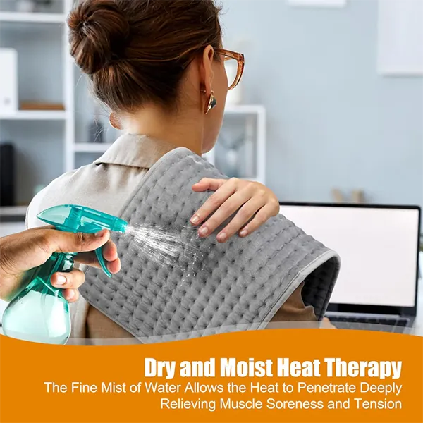 HuniPad Heating Pad – 9 Heat Settings, Dry & Moist Heat, Auto-Off, Machine Washable, FSA/HSA Eligible
