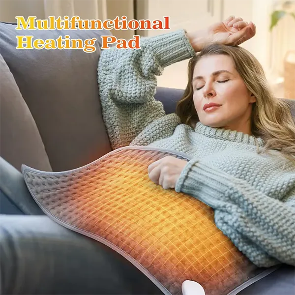 HuniPad Heating Pad – 9 Heat Settings, Dry & Moist Heat, Auto-Off, Machine Washable, FSA/HSA Eligible