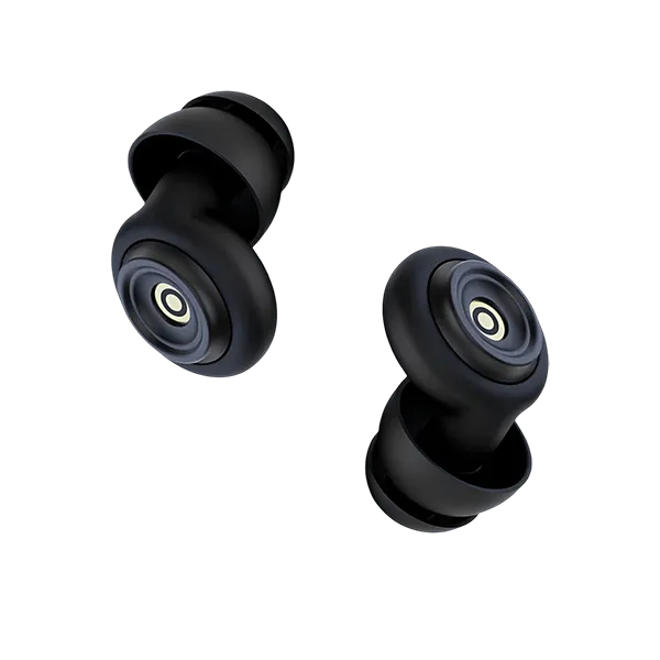 HuzNite Reusable Silicone Earplugs – 45dB Noise Cancelling for Sleep, Snoring, Travel & Concerts