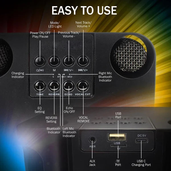 TunAudio Karaoke Machines AU1