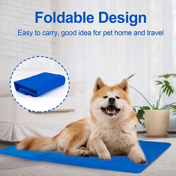 KooPaw Dog Cooling Mat – Non-Toxic Gel Pad for Large Dogs & Cats, Indoor & Outdoor