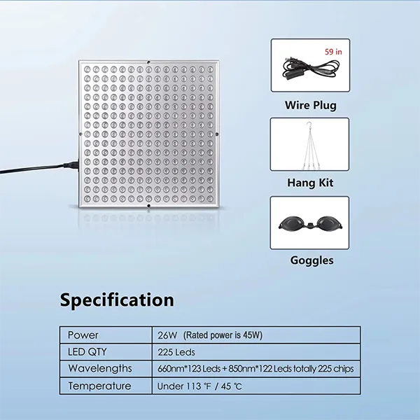 KomiLux Red Light Therapy Panels