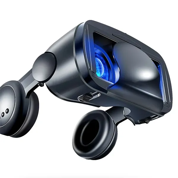 LumiH K5 VR Headset – 3D VR Glasses with Remote Controller, Anti-Blue Light, iOS & Android Compatible
