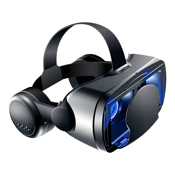 LumiH K5 VR Headset – 3D VR Glasses with Remote Controller, Anti-Blue Light, iOS & Android Compatible