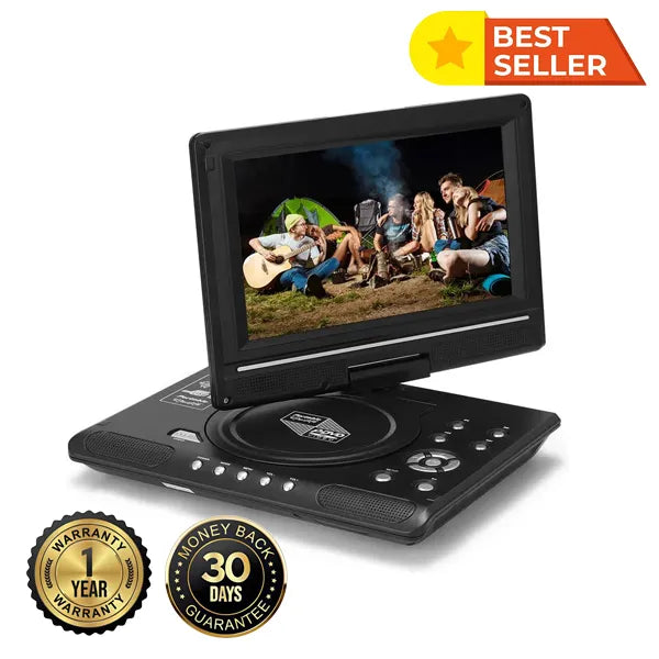 Lumovix Portable DVD Player – Compact Entertainment for Travel, Car & Home