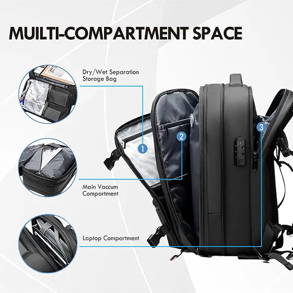 MayoBak Vacuum Backpacks for Travel AU