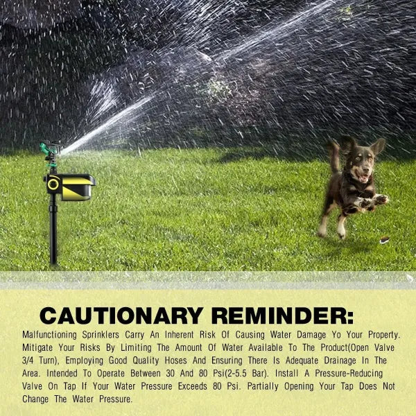 SprinHor Motion Activated Sprinkler US02