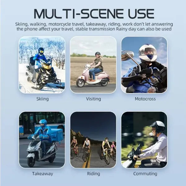 Z2IMoto Helmet Bluetooth Headsets