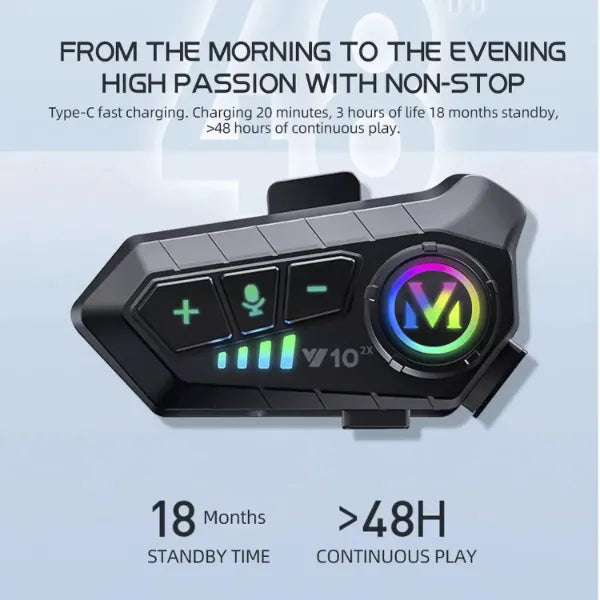 Z2IMoto Motorcycle Bluetooth Headsets
