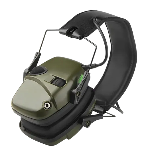EairShoot Electronic Shooting Earmuffs – Noise Cancelling Ear Protection with Sound Amplification for Gun Range & Hunting