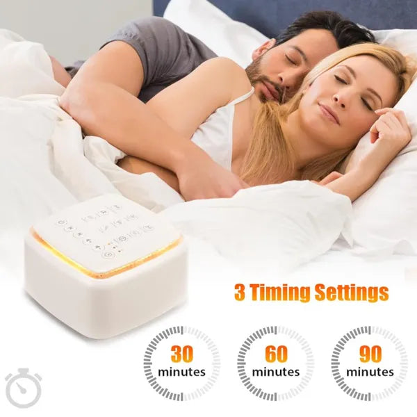 Noirra White Noise Machine – Sleep Sounder, Focus Better, Relax Deeper