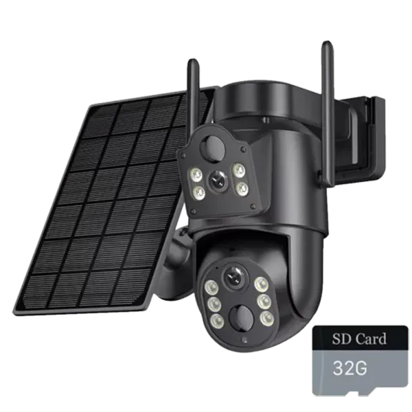 Nova Z3 Pro Outdoor Security Camera – 4K 8MP Solar WiFi PTZ Camera, 7800mAh Battery, No Subscription