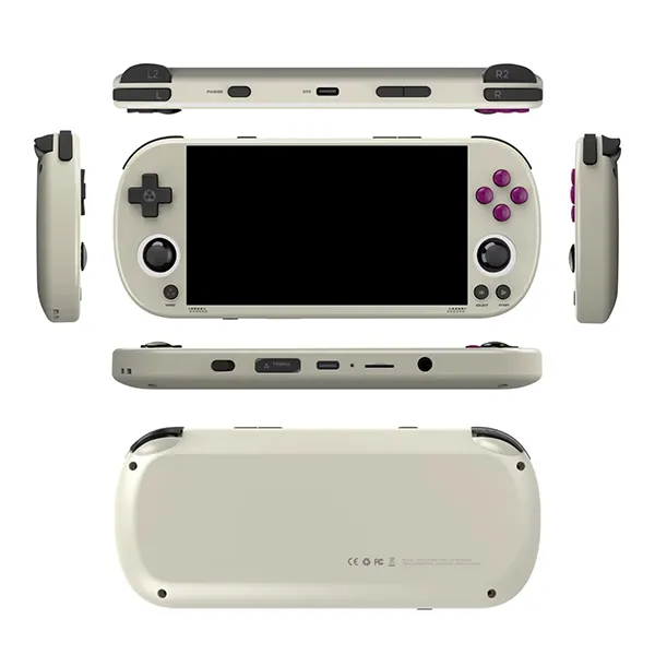 Playgooi SmartPro Handheld Gaming Console – 4.96" IPS Screen, Linux, RGB Lighting & Joystick