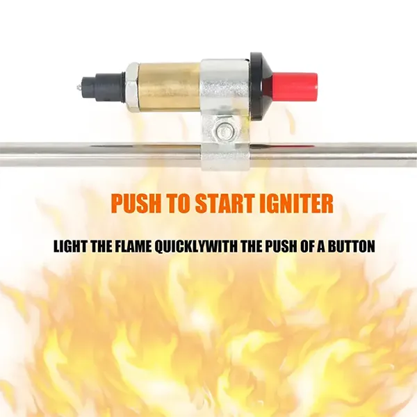 CampiZ2 Propane Torch Weed Burner – 800,000 BTU Flame Thrower with Turbo Trigger Igniter for Garden, Ice, Snow & Roofing