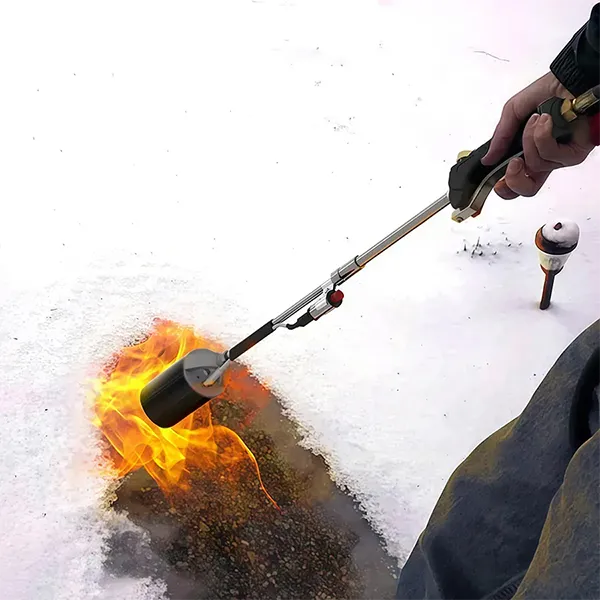 CampiZ2 Propane Torch Weed Burner – 800,000 BTU Flame Thrower with Turbo Trigger Igniter for Garden, Ice, Snow & Roofing