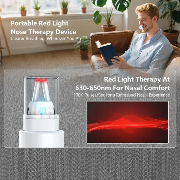 LuxThery Red Light Therapy for Sinuses
