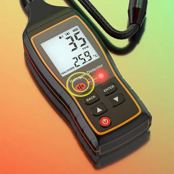 HimoLek Refrigerant Leak Detector – Advanced HVAC & Auto Halogen Sniffer with LCD Display