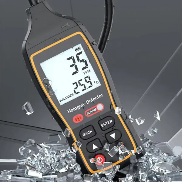 HimoLek Refrigerant Leak Detector – Advanced HVAC & Auto Halogen Sniffer with LCD Display