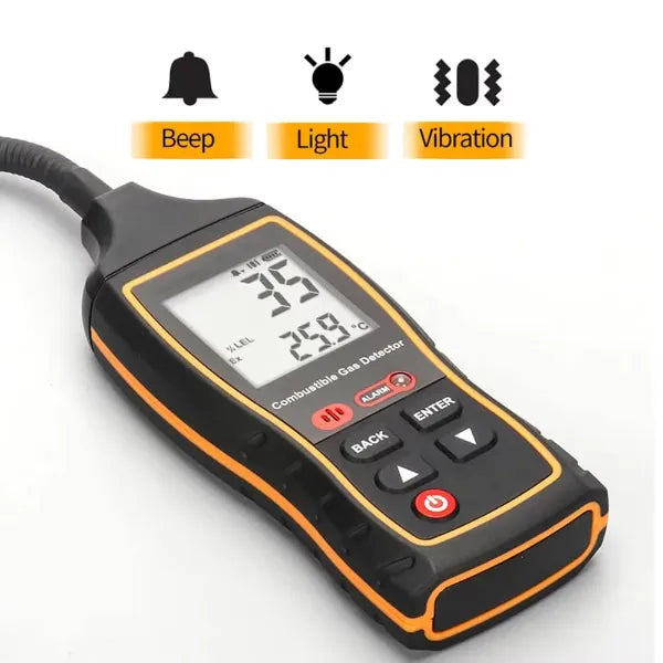 HimoLek Refrigerant Leak Detector – Advanced HVAC & Auto Halogen Sniffer with LCD Display