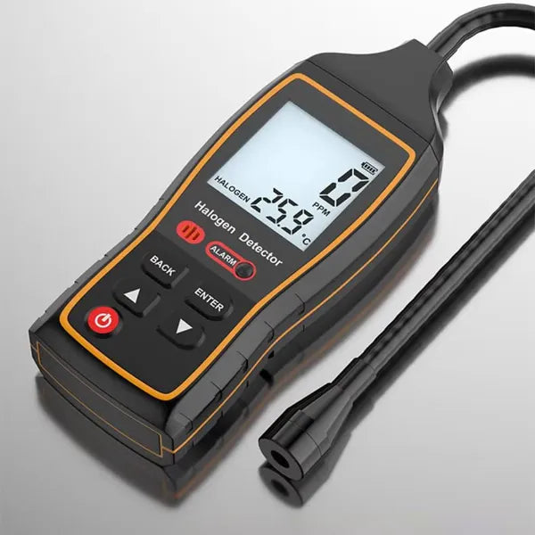 HimoLek Refrigerant Leak Detector – Advanced HVAC & Auto Halogen Sniffer with LCD Display