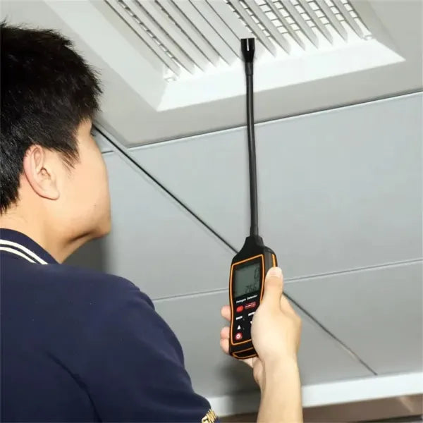 HimoLek Refrigerant Leak Detector – Advanced HVAC & Auto Halogen Sniffer with LCD Display