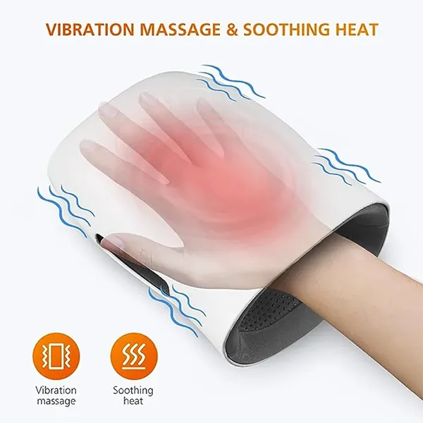 GoryHand Cordless Hand Massager – Heat & Compression for Arthritis, Carpal Tunnel & Finger Pain Relief