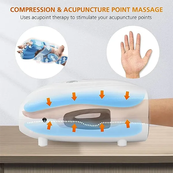GoryHand Cordless Hand Massager – Heat & Compression for Arthritis, Carpal Tunnel & Finger Pain Relief