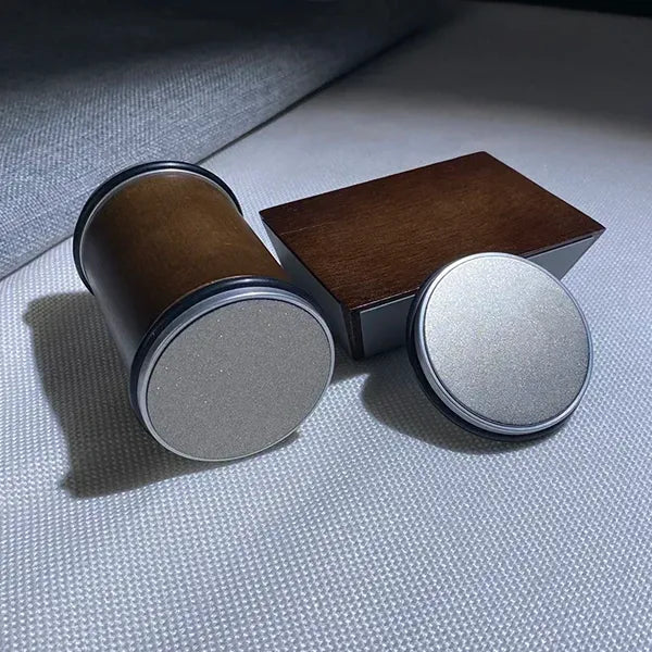 Koovxia Rolling Knife Sharpener – Manual Pull-Through Sharpener for Kitchen Knives