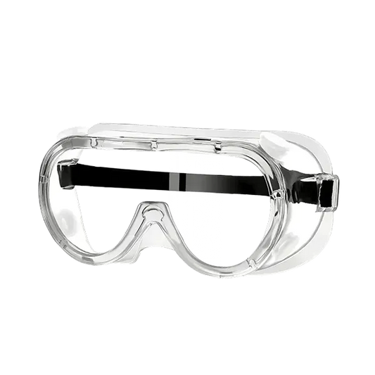 KelySafe Safety Glasses – Anti-Fog HD Clear Safety Goggles for Lab, Chemistry & Industrial Use, Over-Glasses Fit