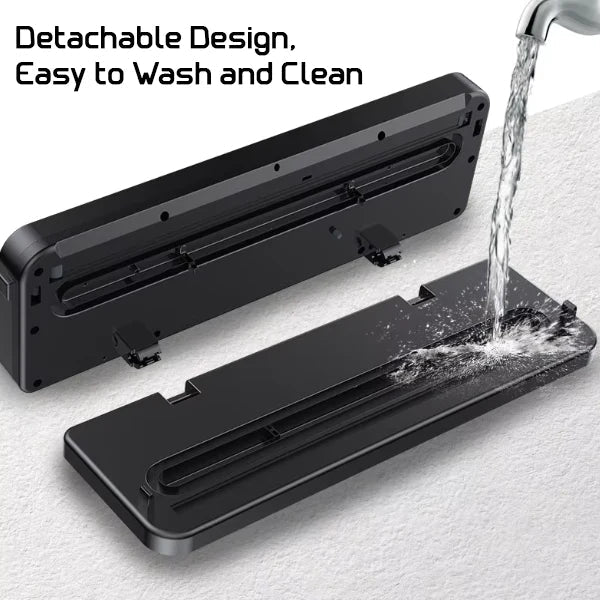 Safresh Vacuum Sealer Machine – 65Kpa Suction, UV Sterilization, 30cm Seal, External Jar Sealing & Bags Included