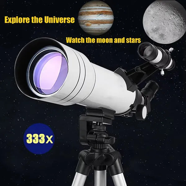 Z5TeleX Astronomy Telescope – Portable Reflector Telescope with Tripod & Backpack for Kids, Beginners & Adults, Moon & Stargazing