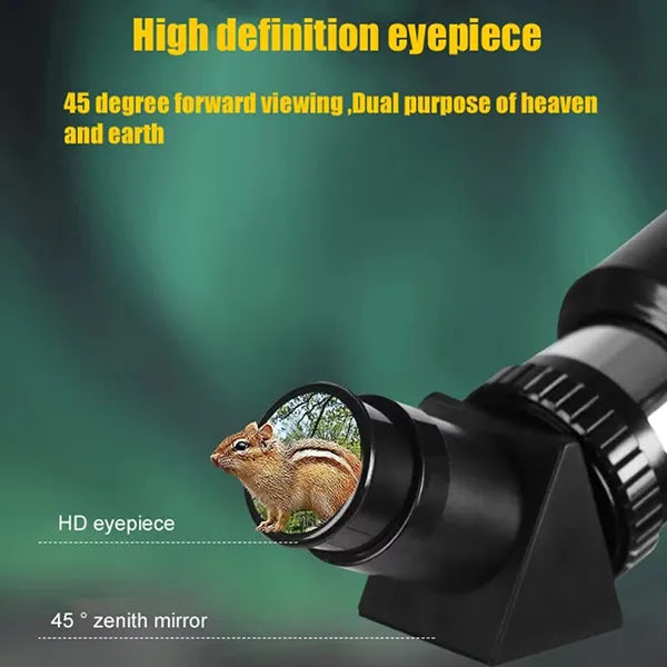 Z5TeleX Astronomy Telescope – Portable Reflector Telescope with Tripod & Backpack for Kids, Beginners & Adults, Moon & Stargazing