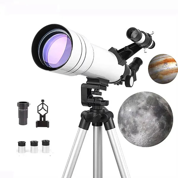 Z5TeleX Astronomy Telescope – Portable Reflector Telescope with Tripod & Backpack for Kids, Beginners & Adults, Moon & Stargazing