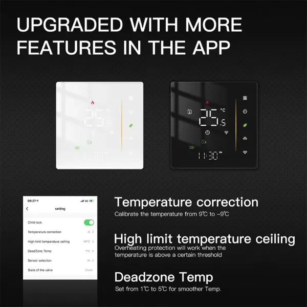 AuraTemp Smart Thermostat US02