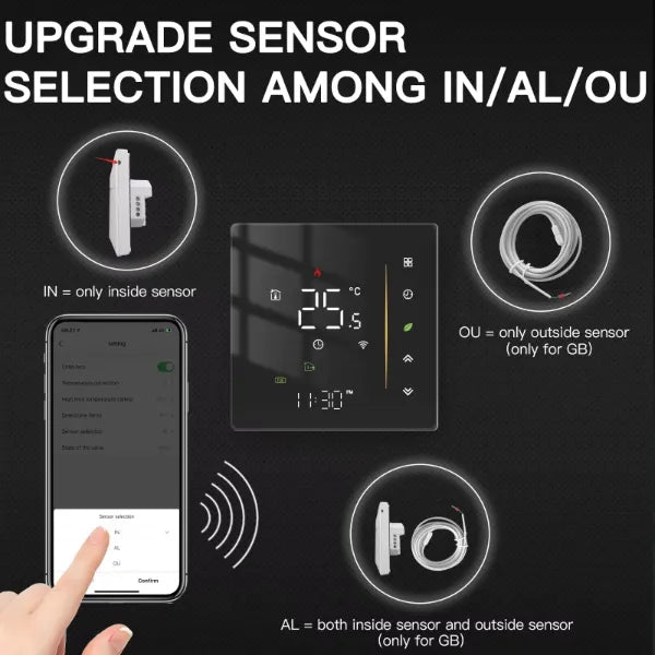 AuraTemp Smart Thermostat US02