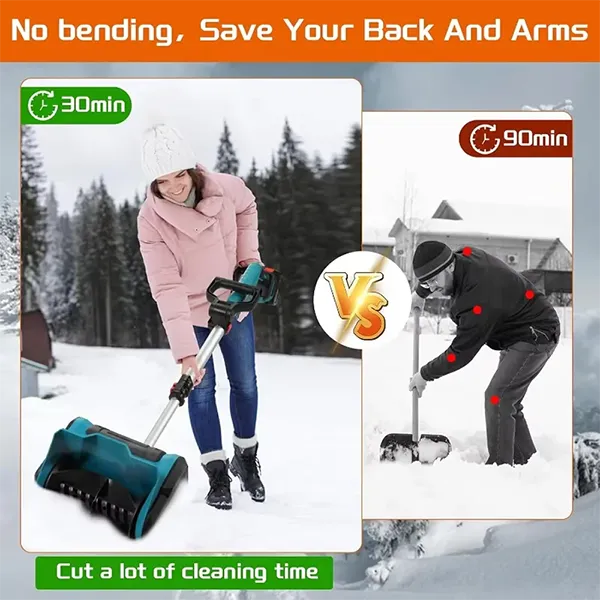 SnowQick Electric Snow Shovel CA