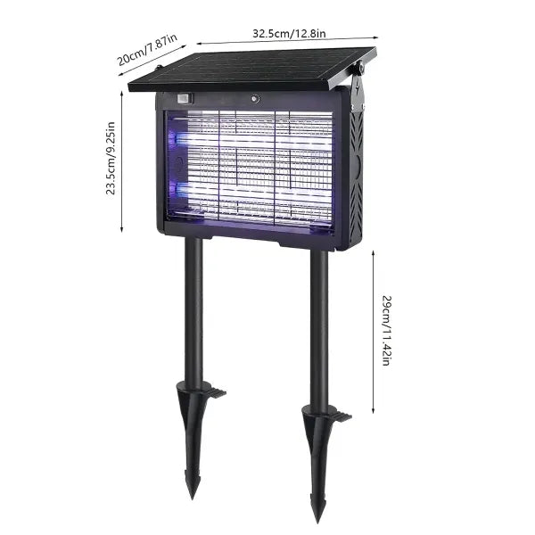S2 ZulyZap Solar Bug Zappers US1
