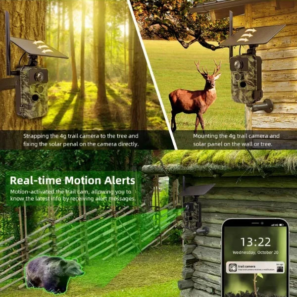 X2 ElyCam Solar Powered Trail Cameras US1