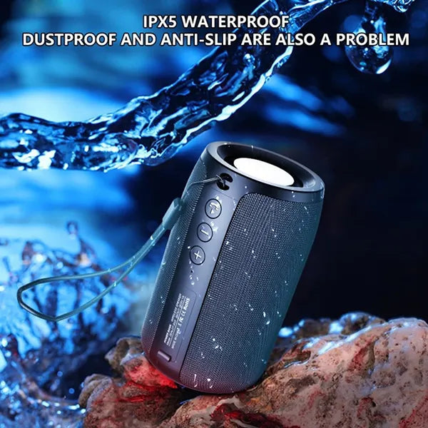 SoudPro Mini Bluetooth Speaker – IPX5 Waterproof, Bluetooth 5.0, Dual Pairing