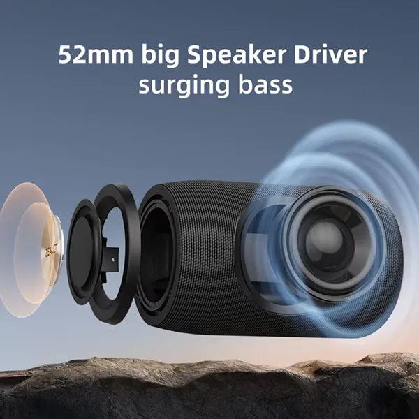 SoudPro Mini Bluetooth Speaker – IPX5 Waterproof, Bluetooth 5.0, Dual Pairing