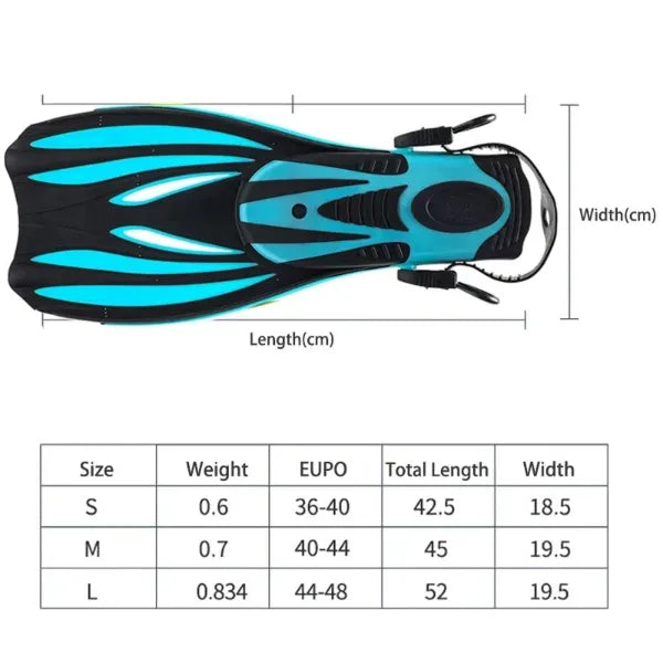 S2 ValeyLip Swimming Flippers US01
