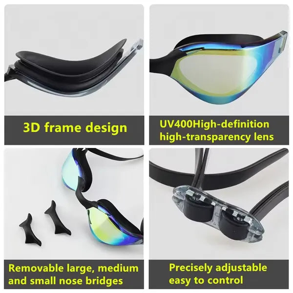 GogoWave Swimming Goggles – Anti-Fog, UV Protection | 5 Colors