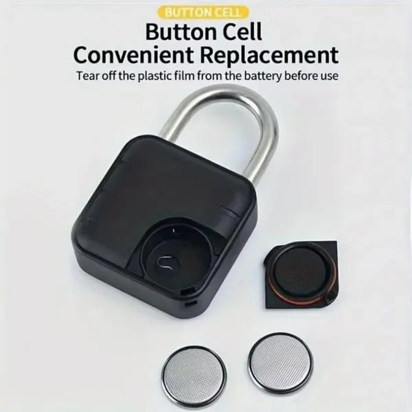 JulyLock Smart Combination Padlock – 6-Digit Code, APP Control, IP67 Waterproof | Zinc Alloy