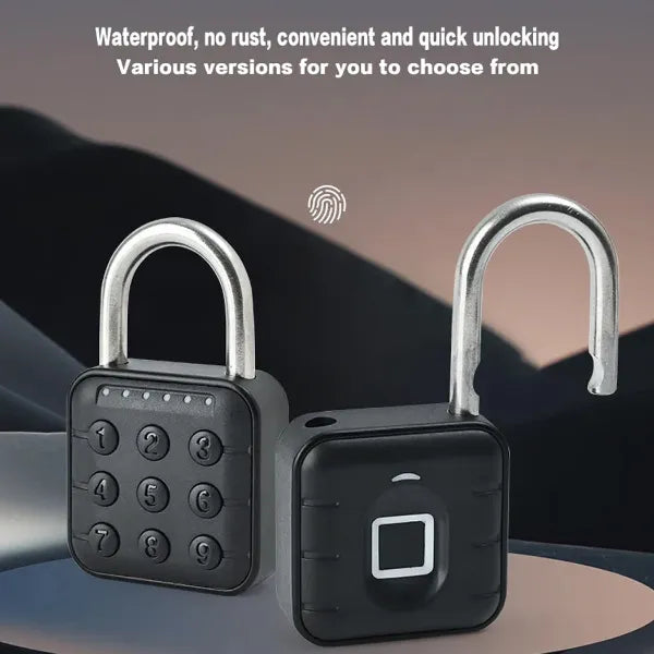 JulyLock Smart Combination Padlock – 6-Digit Code, APP Control, IP67 Waterproof | Zinc Alloy