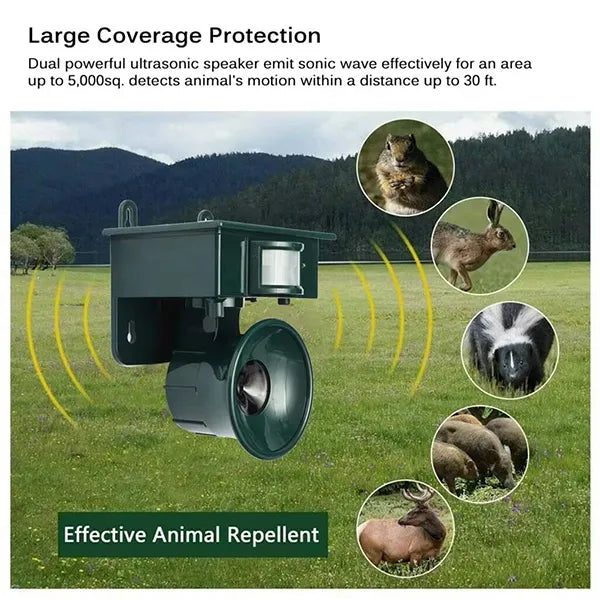 UpiRepe Ultrasonic Pigeon Repeller UK