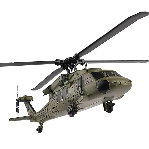 UniHel K170 UH60L RC Helicopter – 2.4G 4CH, 6-Axis Gyroscope, Altitude Hold, Display Stand & Landing Pad