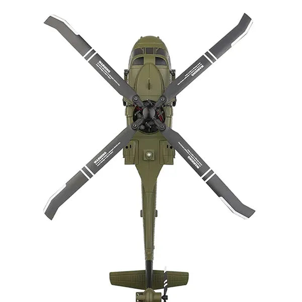 UniHel K170 UH60L RC Helicopter – 2.4G 4CH, 6-Axis Gyroscope, Altitude Hold, Display Stand & Landing Pad