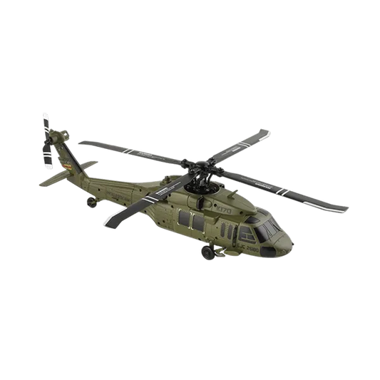 UniHel K170 UH60L RC Helicopter – 2.4G 4CH, 6-Axis Gyroscope, Altitude Hold, Display Stand & Landing Pad